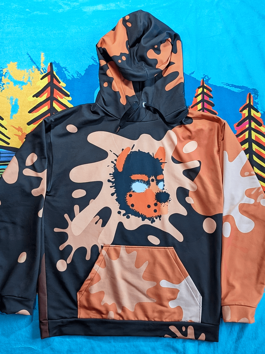 Chaos Splatter Hoodie - Orange product image (1)