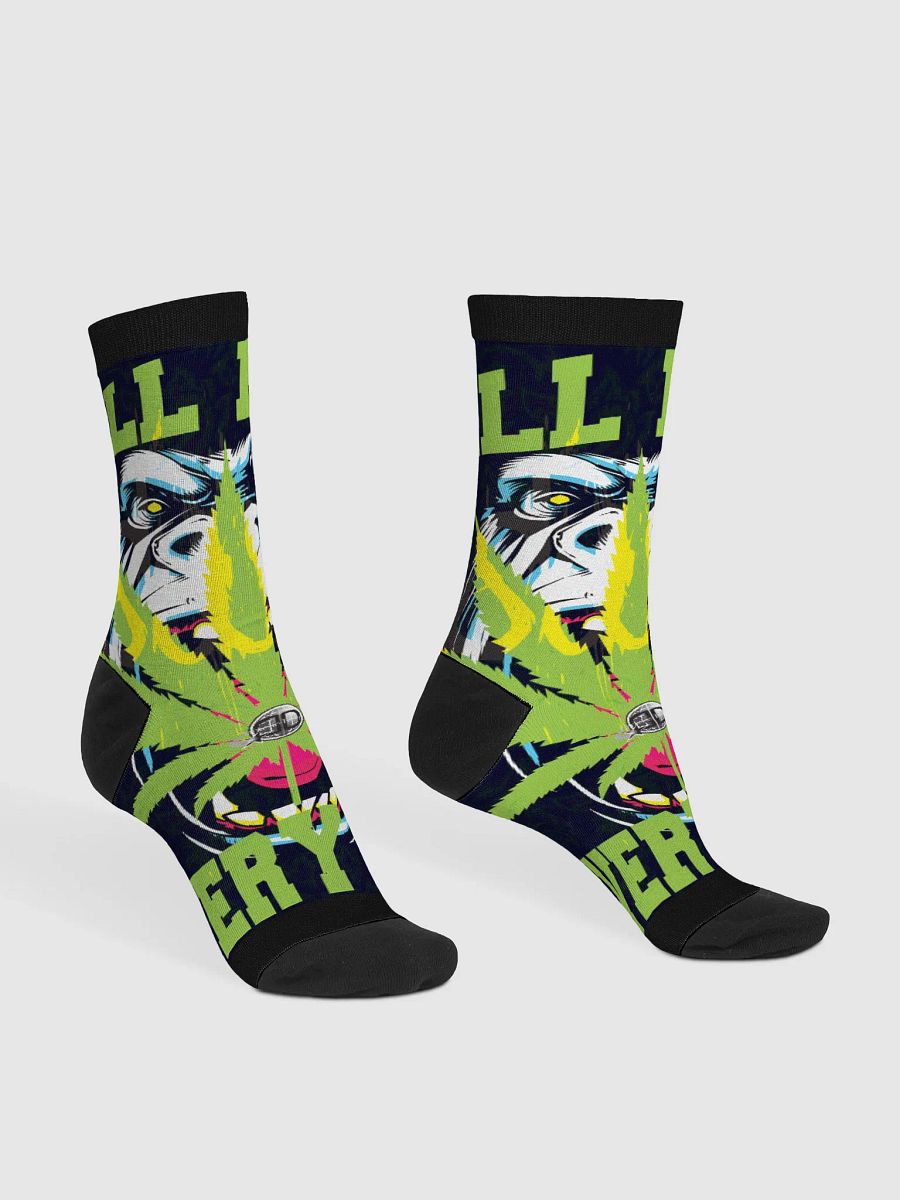 Gorilla Warfare | Premium Sustainable Crew Socks product image (3)