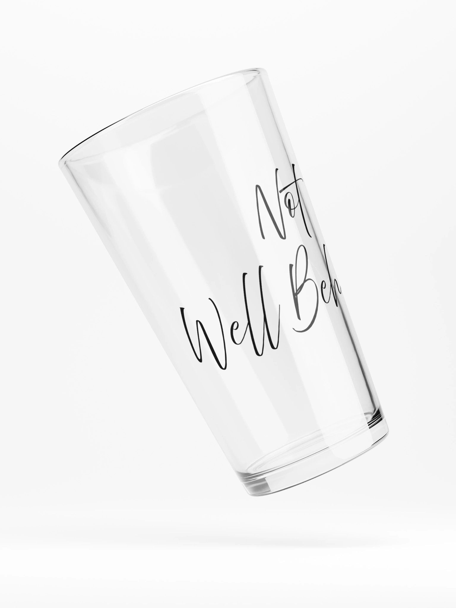 Not Well Behaved - Pint Glass product image (4)