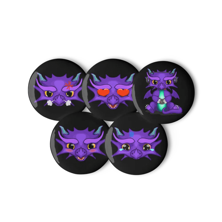 Gaming Dragon Pins product image (1)
