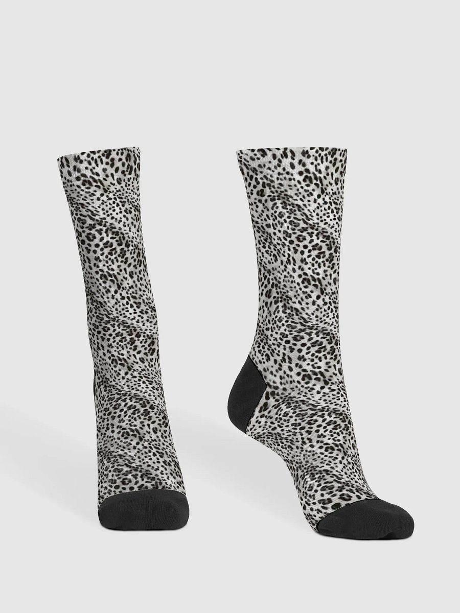 Grey Leopard Socks product image (2)