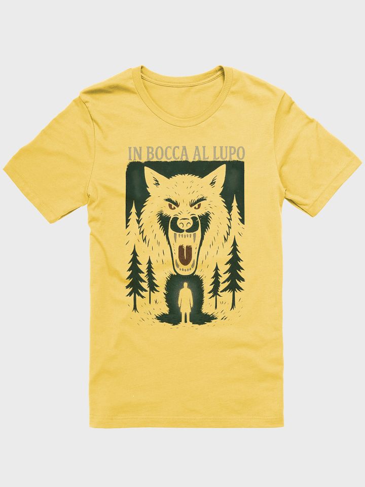 In bocca al lupo t-shirt by dark alphabet product image (97)
