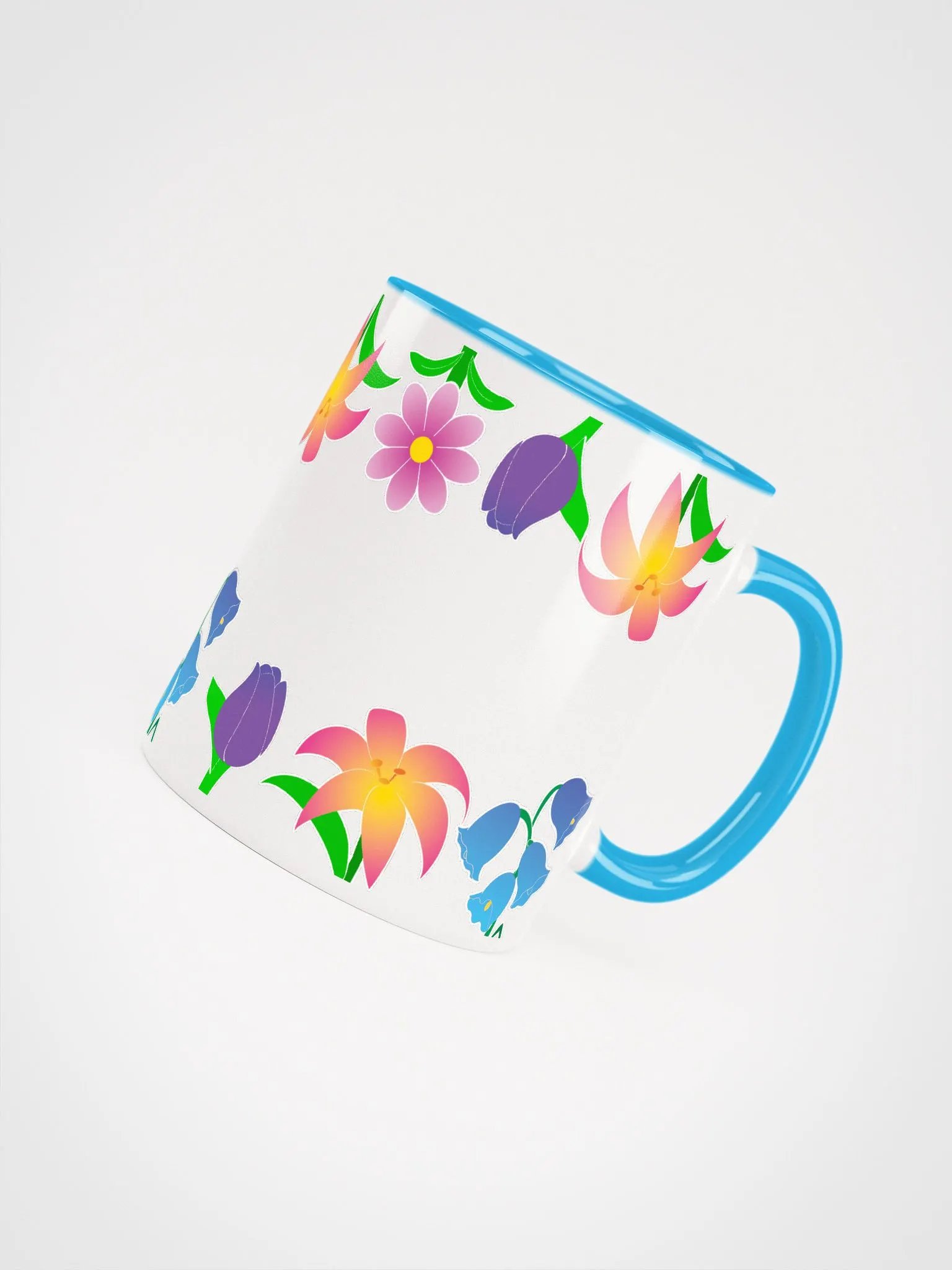 Flowery - color mug double sided product image (4)