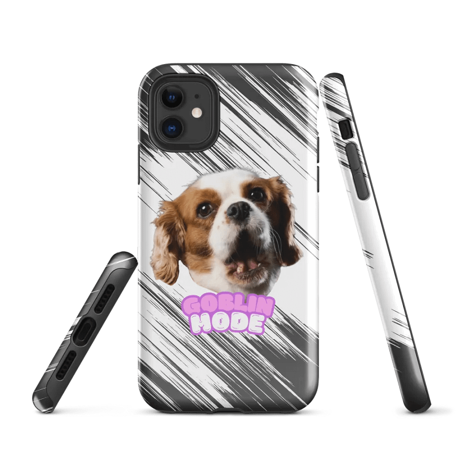 Goblin mode tough iPhone case product image (1)
