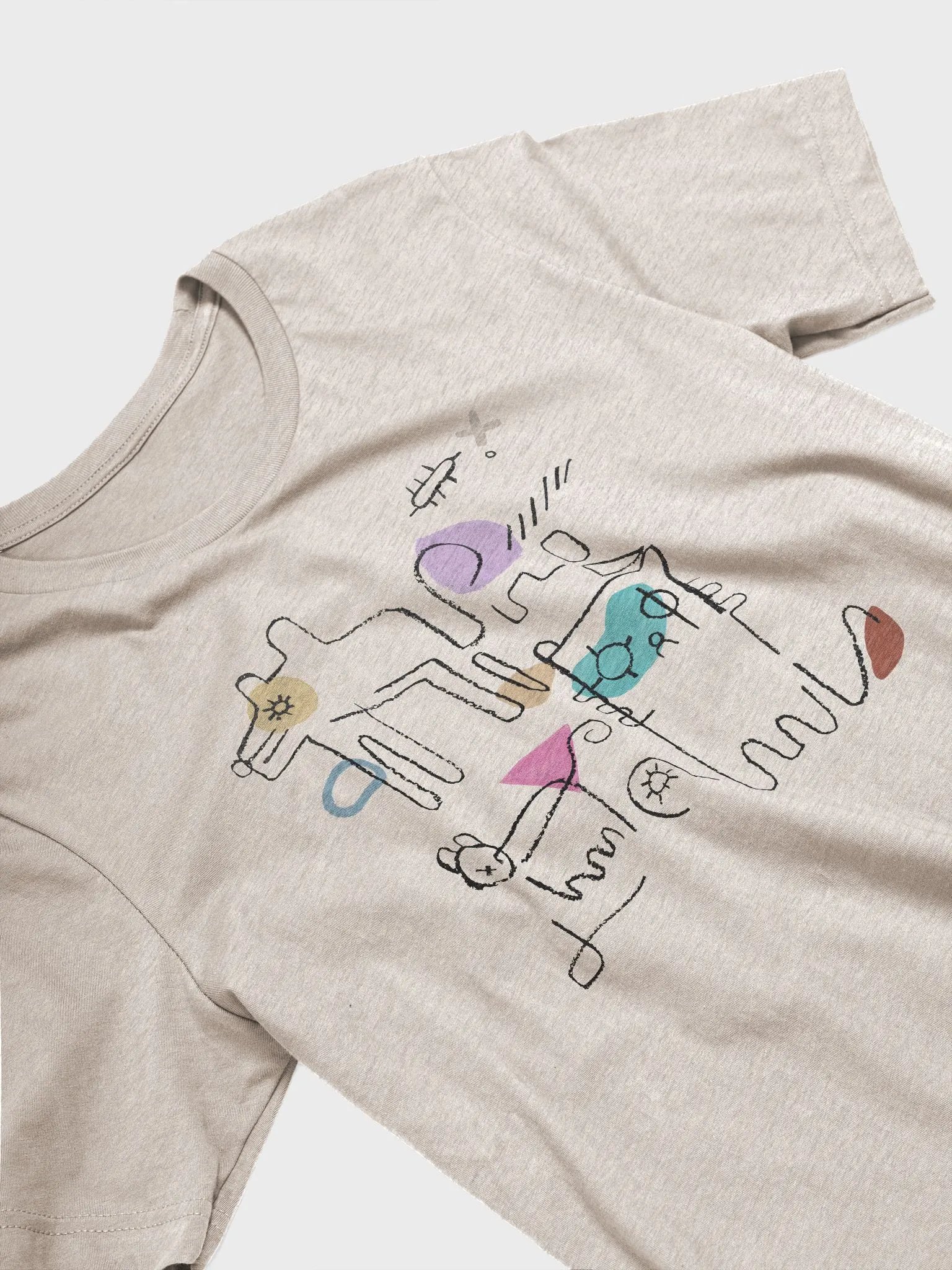 Cave Art Lightweight Unisex T-Shirt product image (3)