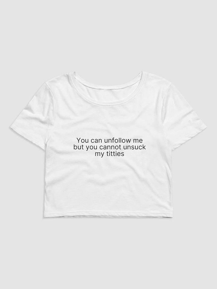 Unfollow Baby Tee product image (1)