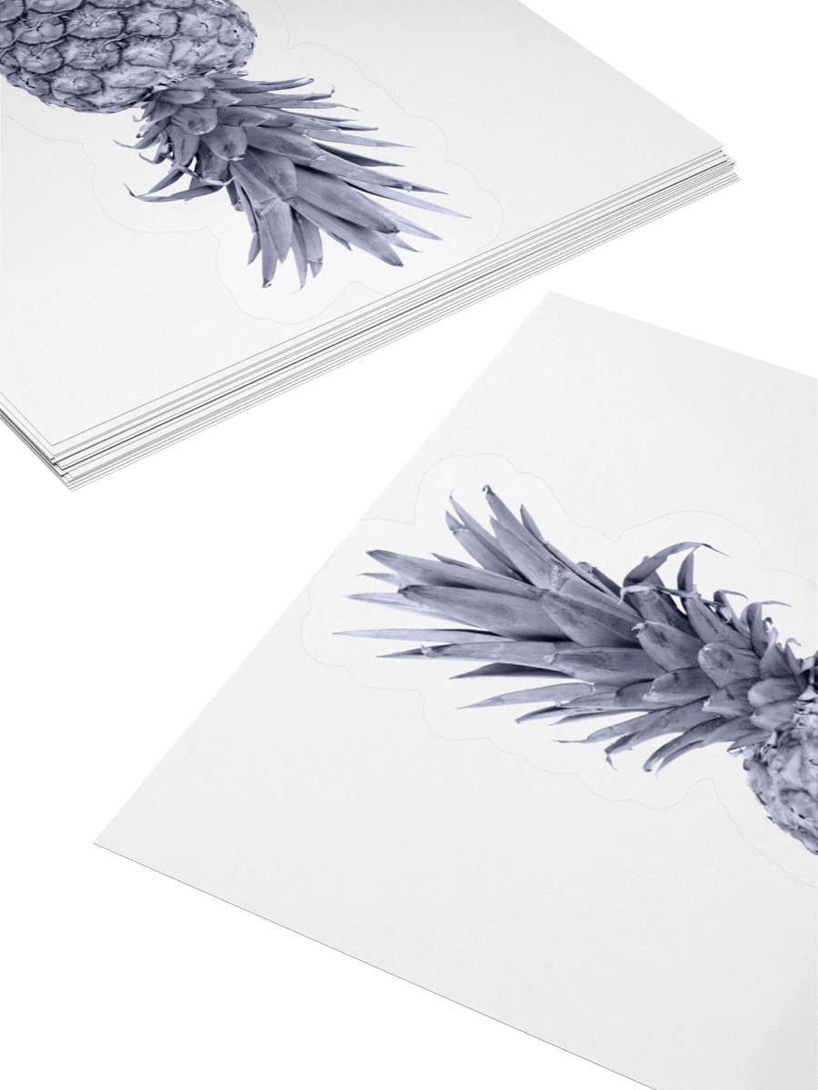 Monochrome Pineapple Sticker product image (4)