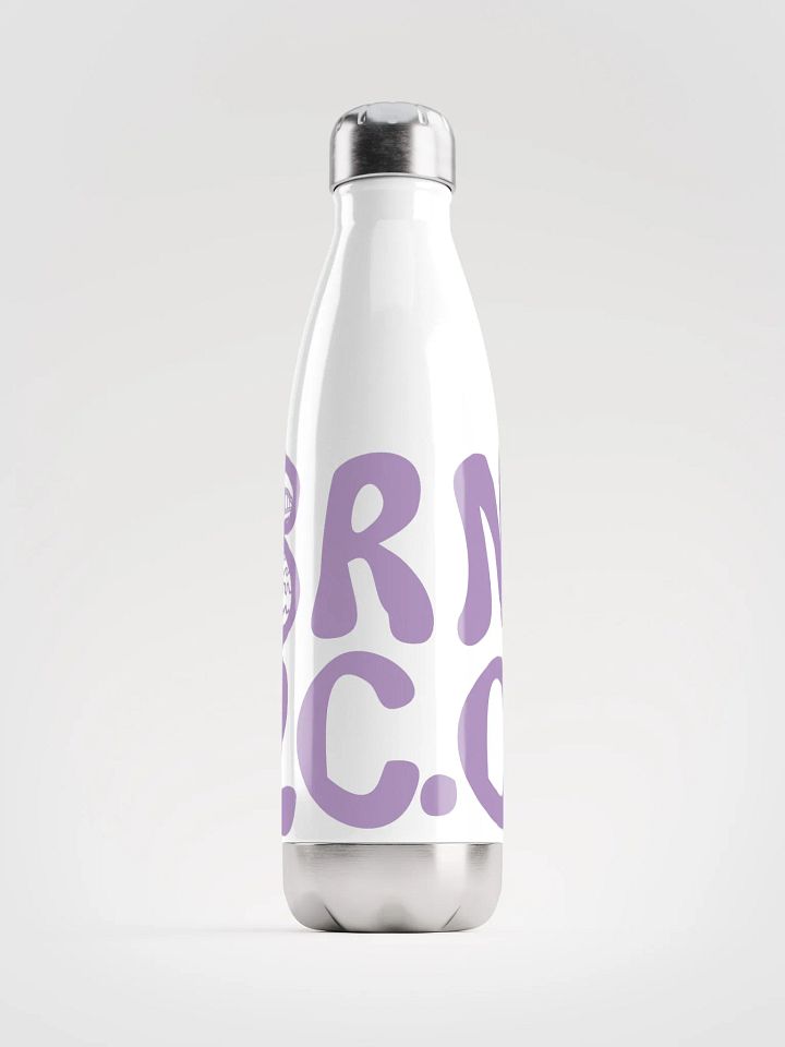 BRN.2C.C.™ | Stainless Bottle | East Side Lavender on White 💧 product image (1)