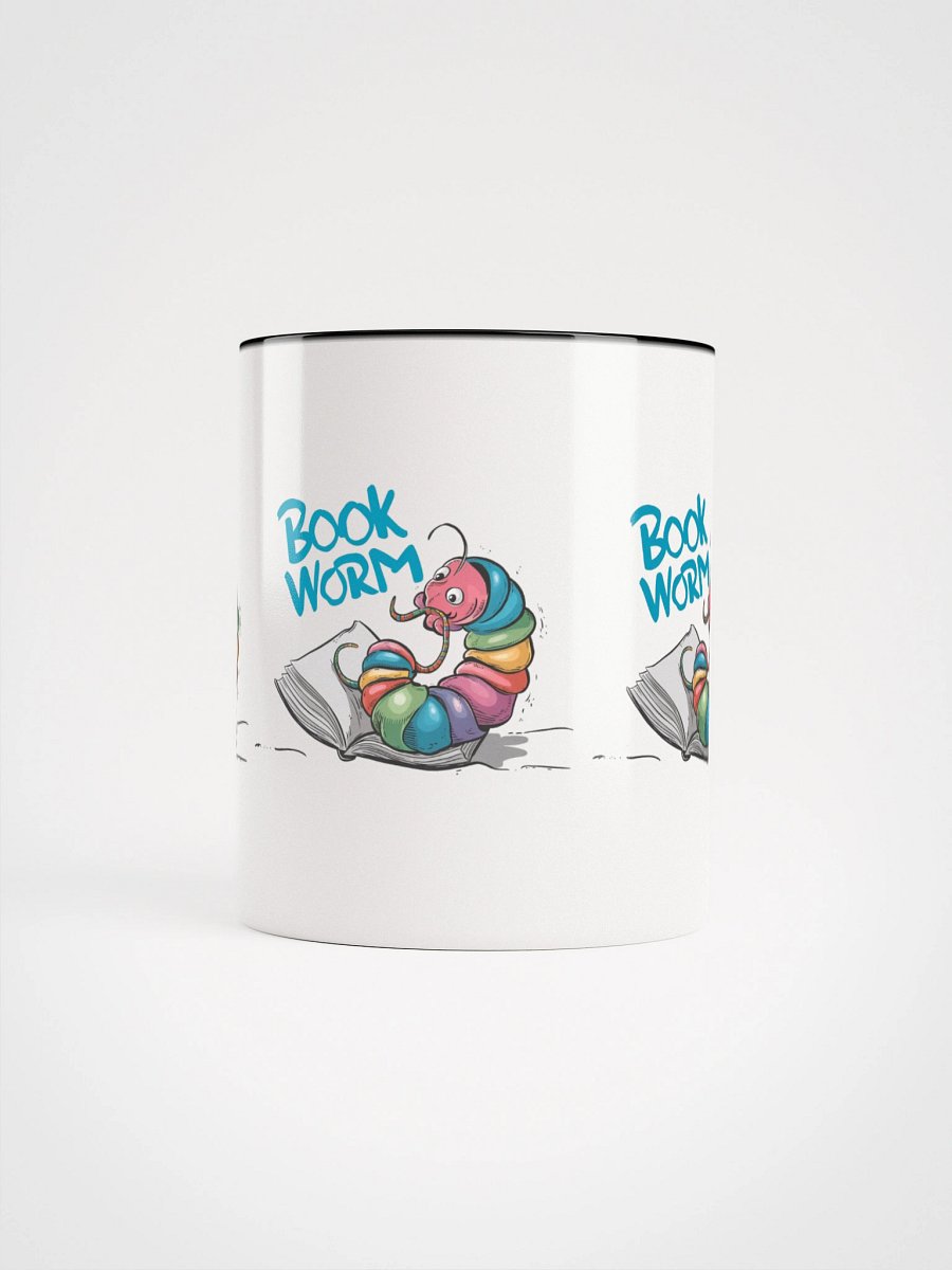 Colorful Book Worm Ceramic Mug product image (60)