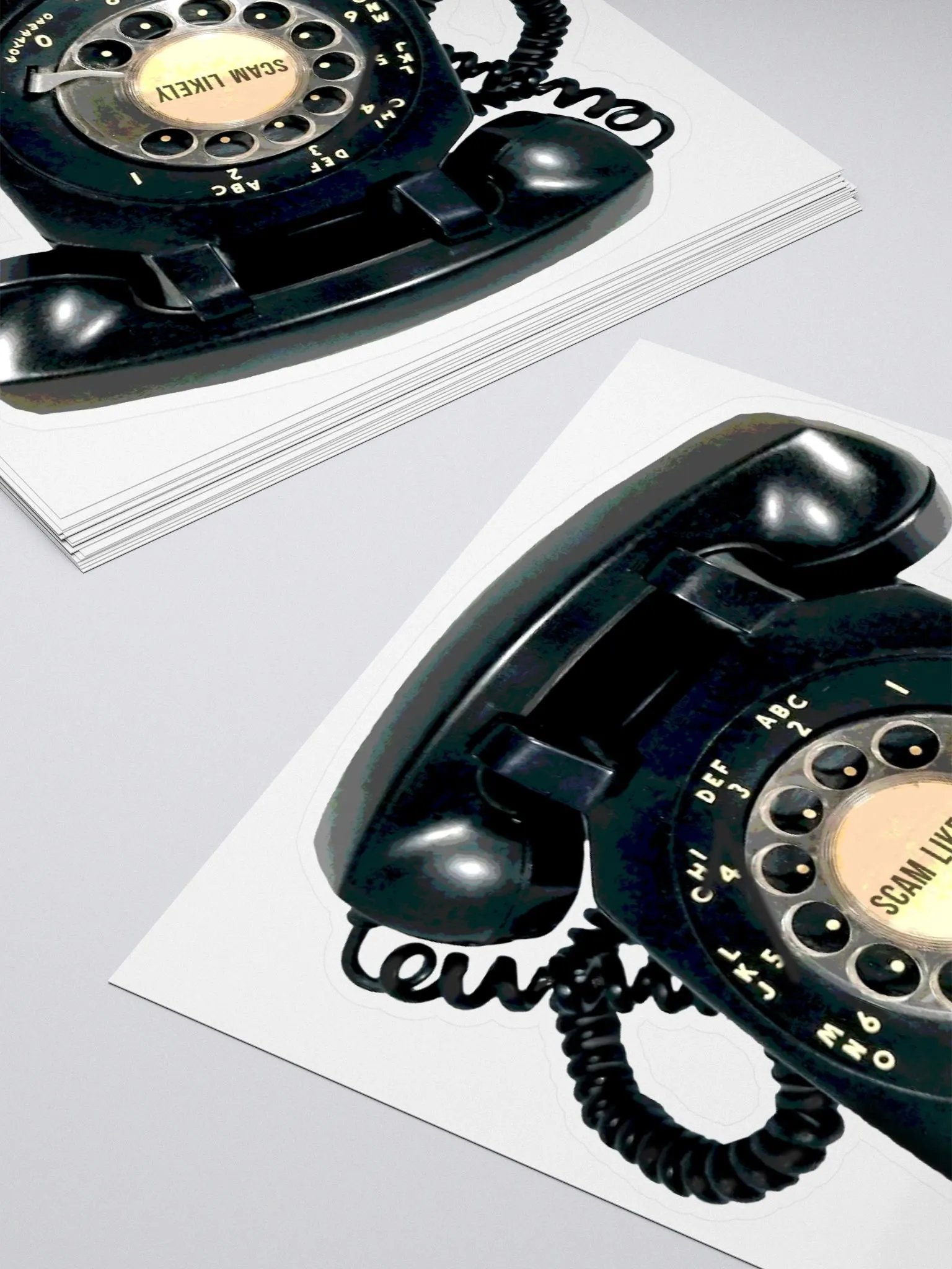 Scam Likely Vintage Phone Sticker product image (3)