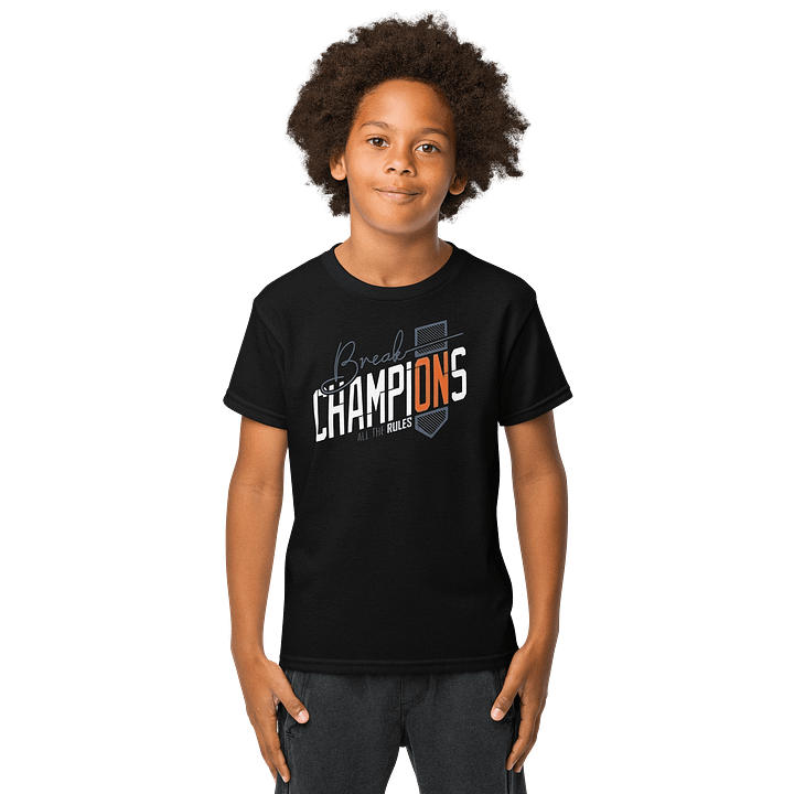 Kids T-Shirt Champions Rules Graphic product image (1)