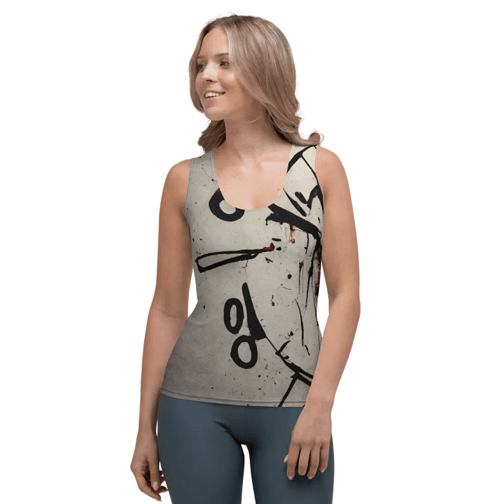 Timeless Rose All-Over Print Tank Top product image (1)