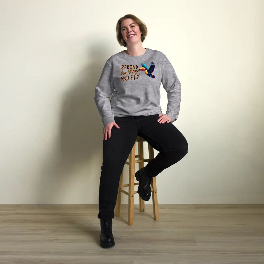 Spread your Wings and Fly Flight SOL's Sweatshirt product image (7)