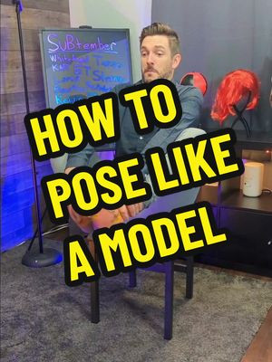 how to pose like a model with these 5 easy poses. @Avori #model #howtopose #comedy 