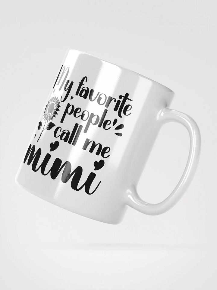 My Favorite People Call Me Cool MIMI Grandma White Ceramic Mug product image (2)