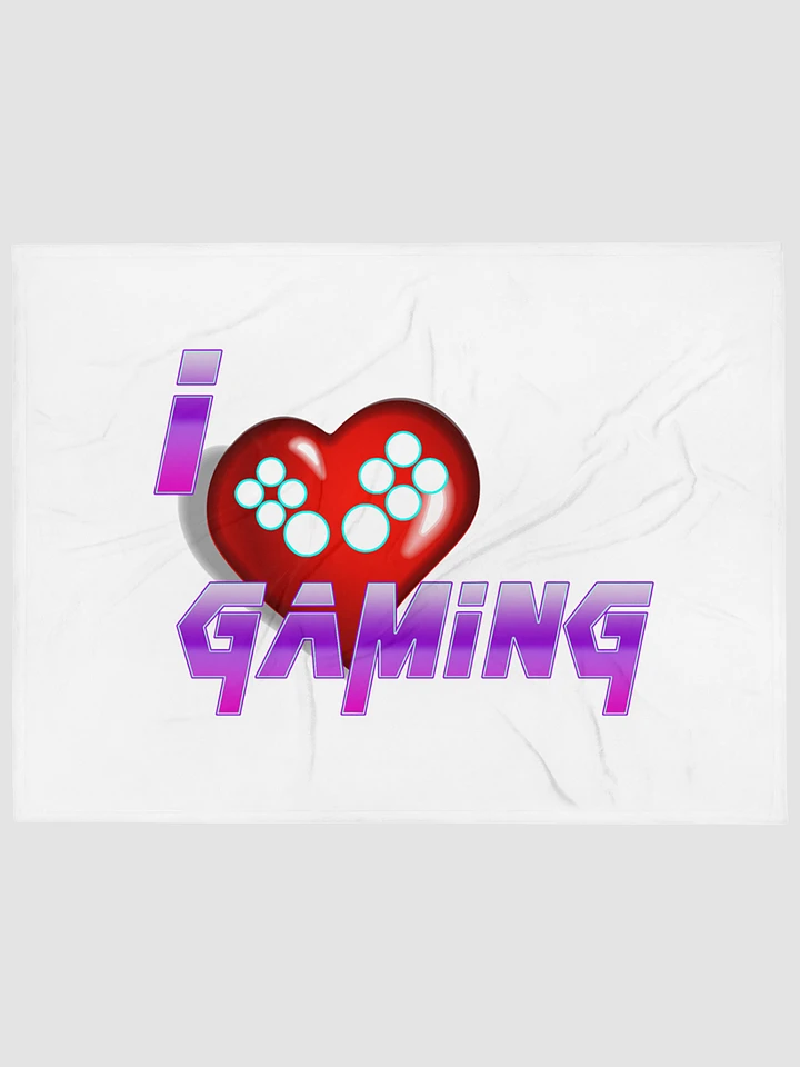 i Heart Gaming Throw Blanket product image (1)