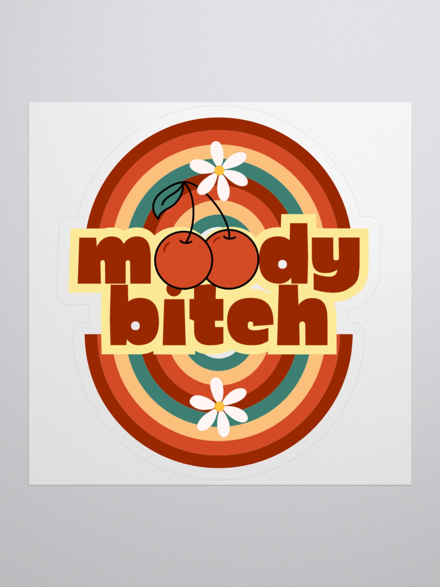Moody B**ch sticker product image (1)