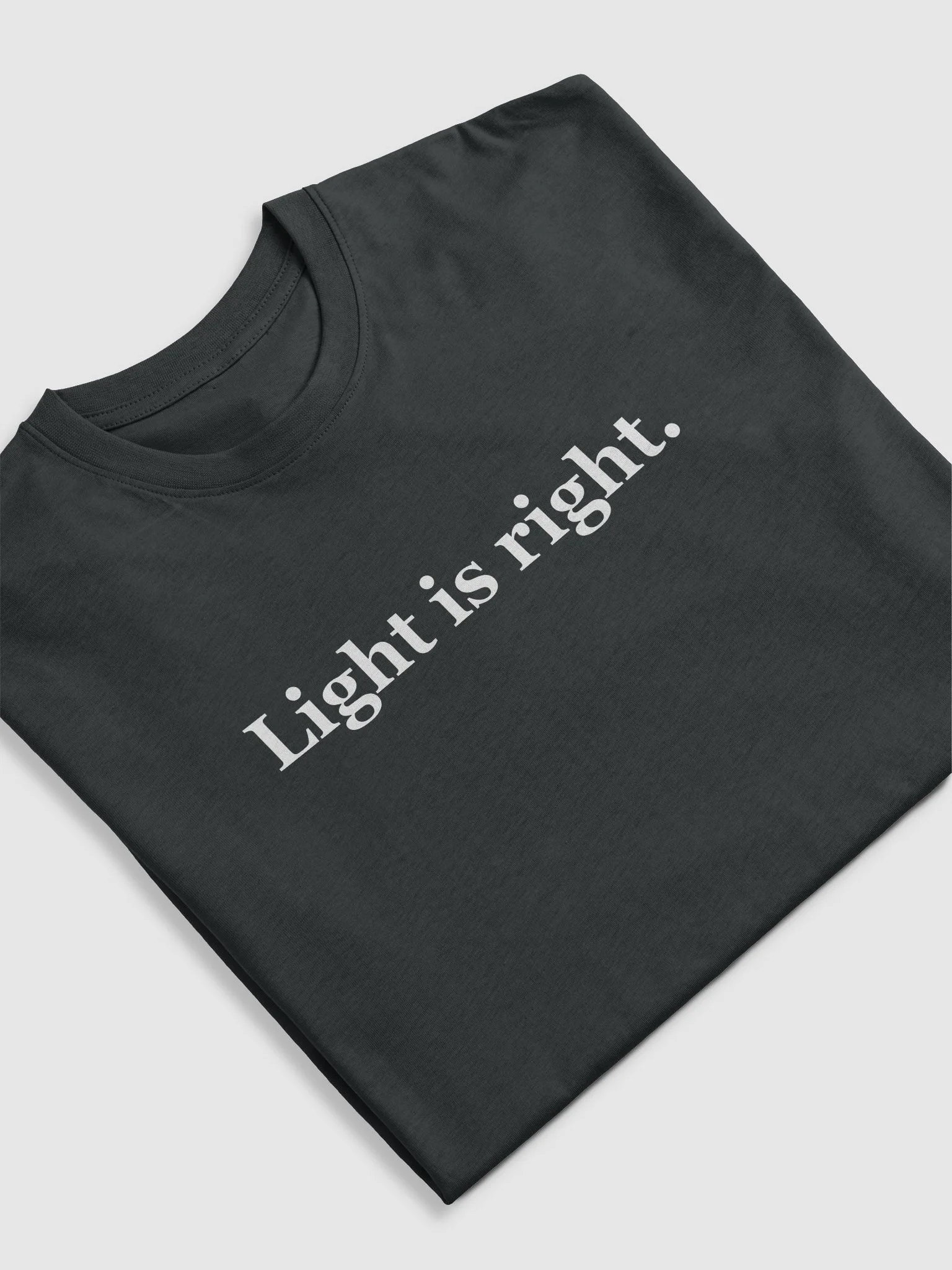 Light is right (dark, preem tee) product image (11)