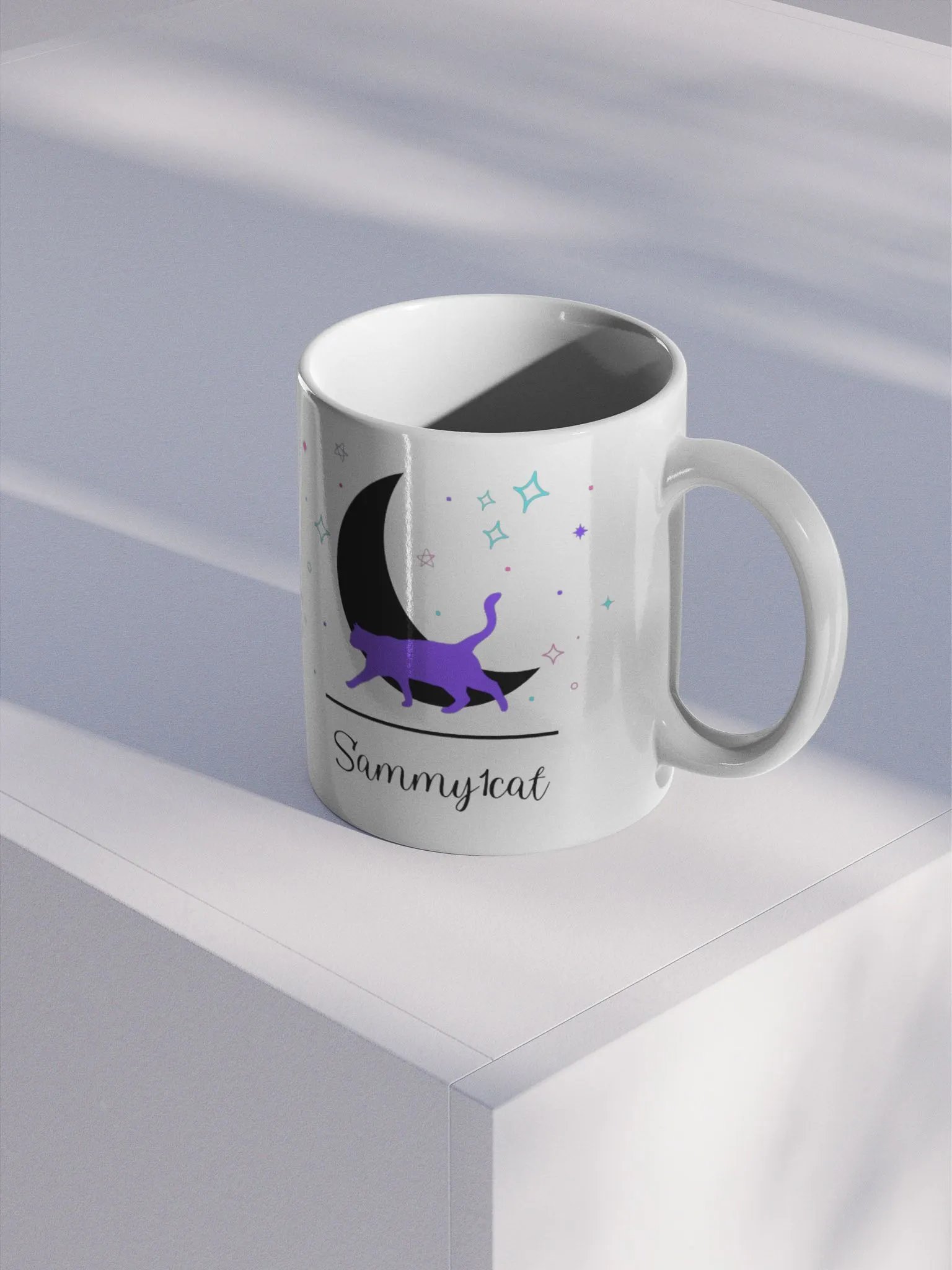 Sammy1cat logo mug product image (2)