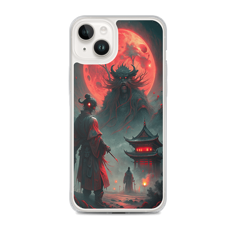Blood Moon Showdown Clear MagSafe iPhone Case product image (1)