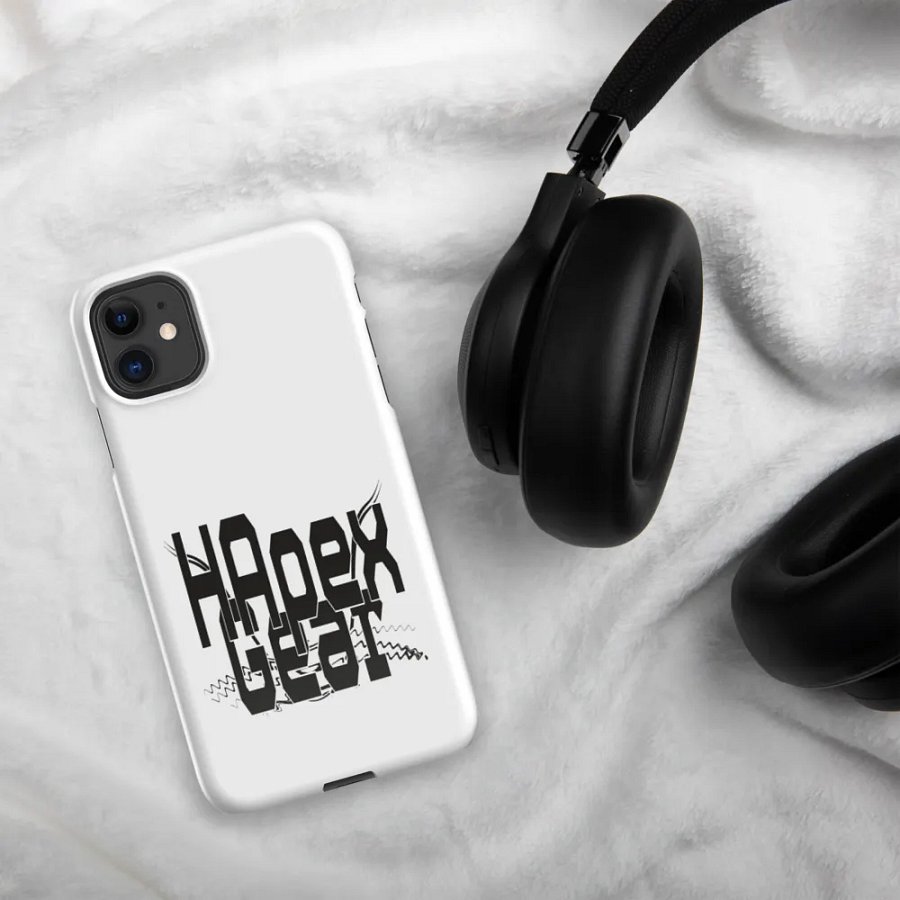 Black HApex Gear Black Logo - White- Snap Case for iPhone® product image (5)