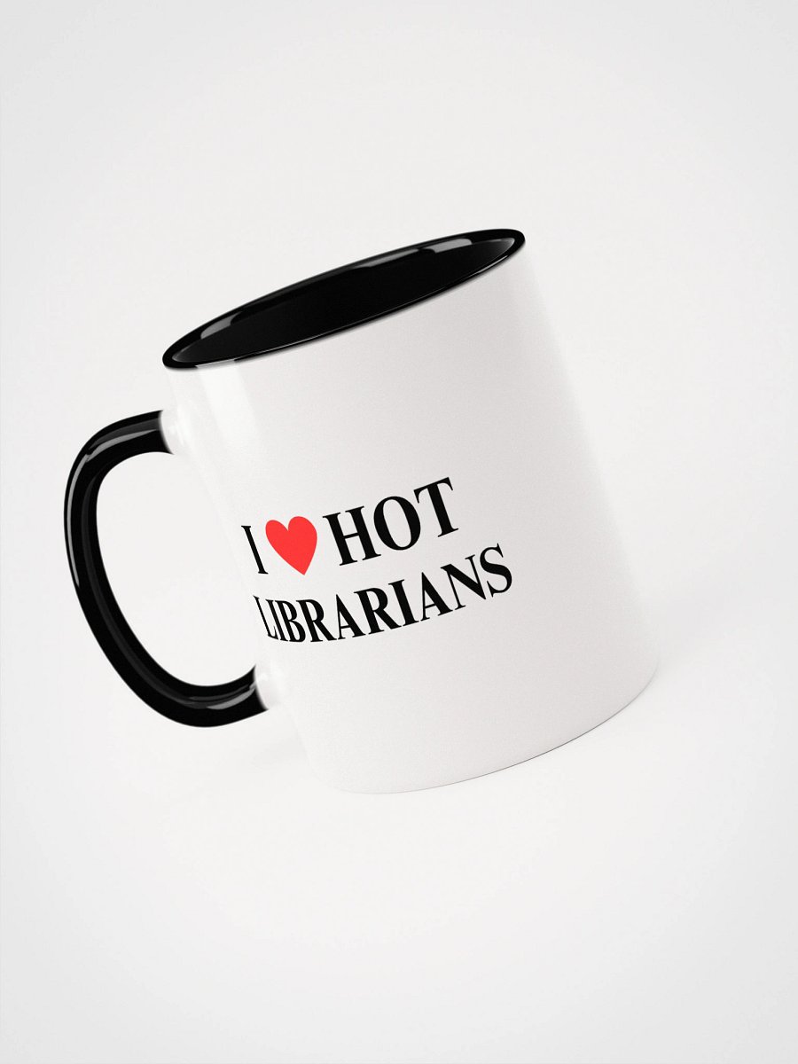 I HEART HOT LIBRARIANS MUG product image (5)