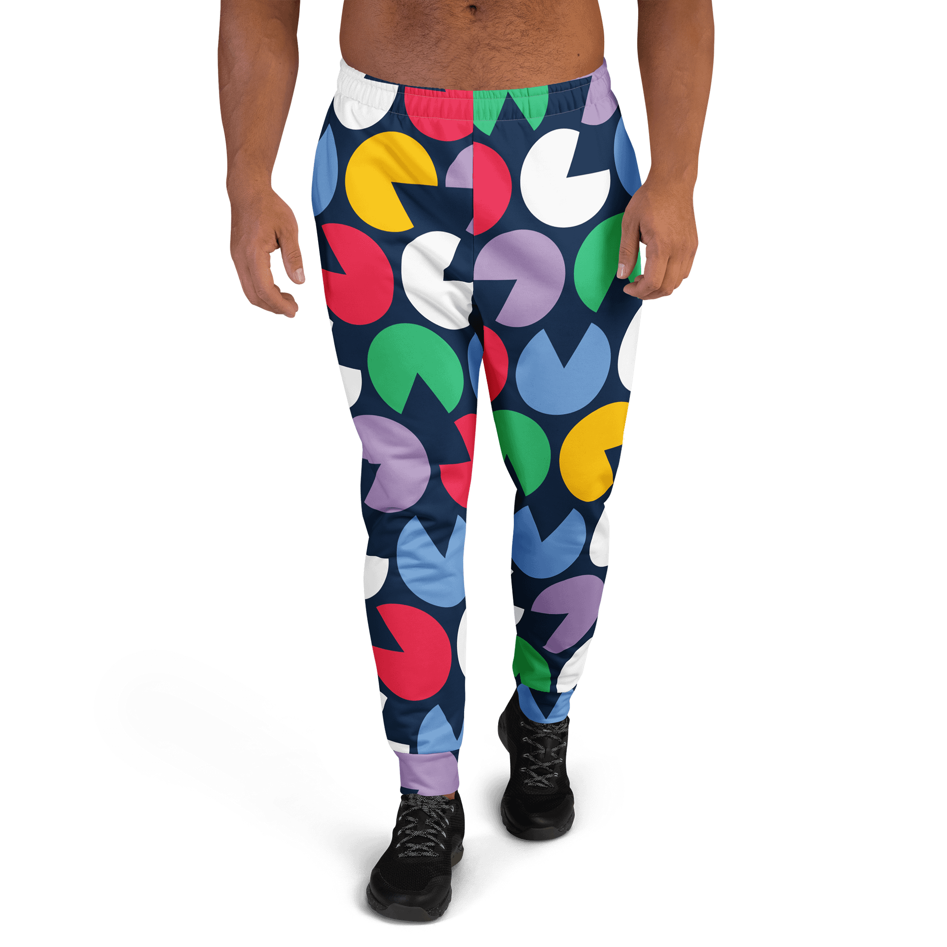 Colorful Geometric Men's Joggers product image (2)