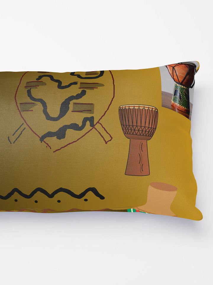 African design cushion _ gold product image (6)
