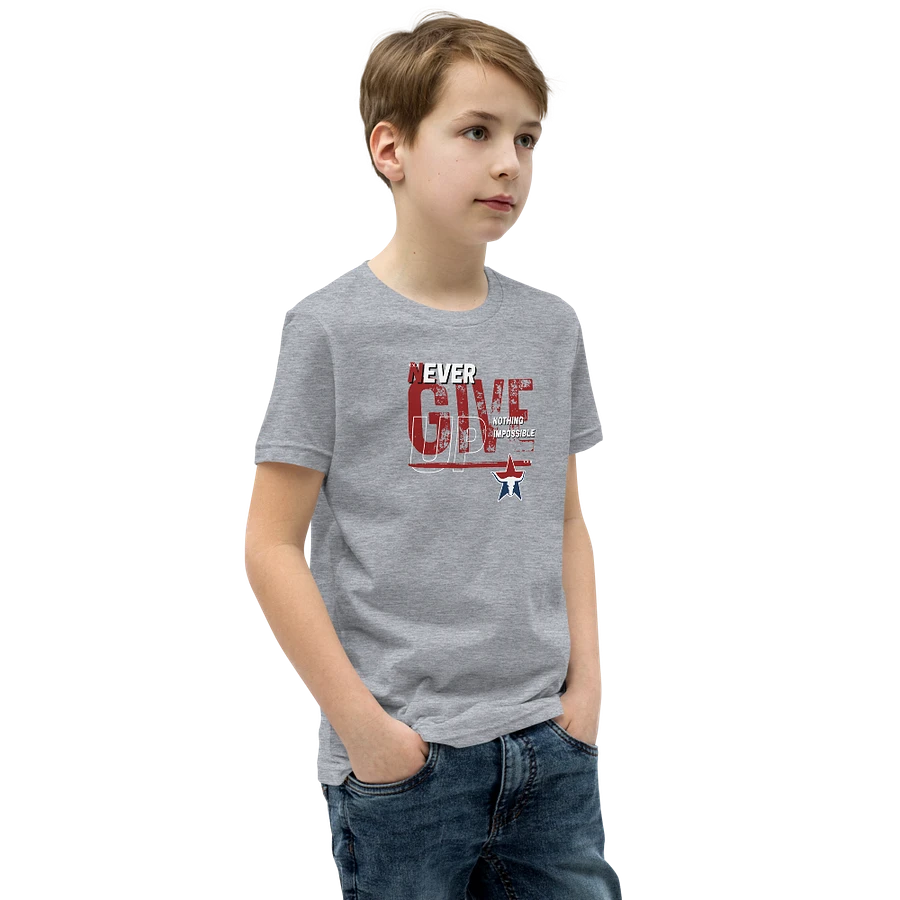 Austin Wranglers Kids Never Give Up Tee product image (10)