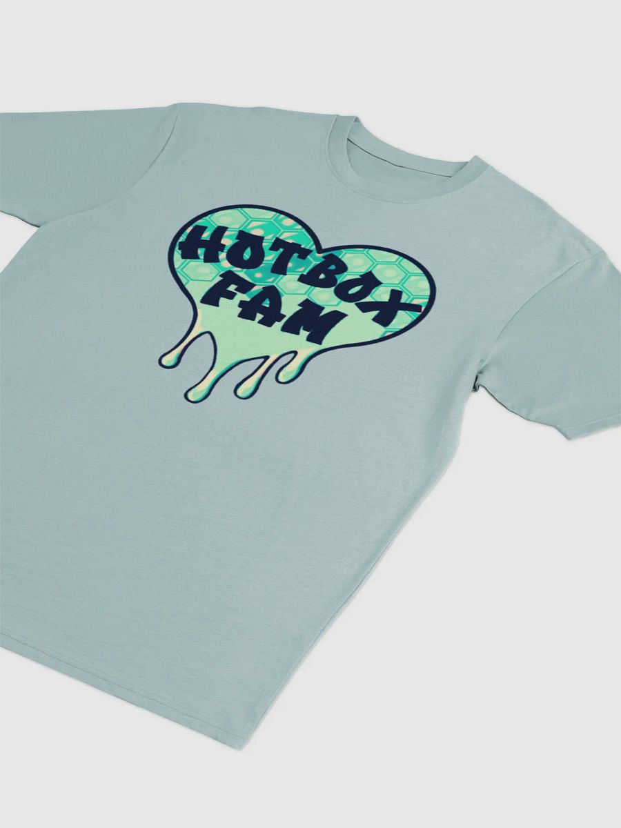 UNISEX HOT BOX FAM MINT GREEN HONEY COMB LOGO TEE product image (21)