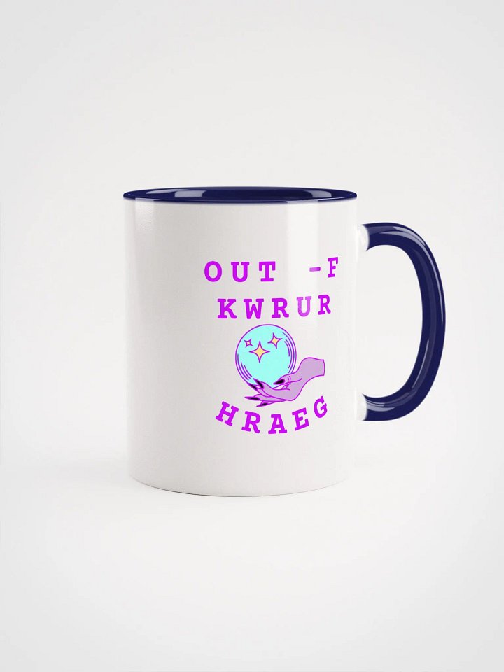 OUT OF YOUR LEAGUE-Mystical Crystal Ball Mug (blue/pink) product image (1)