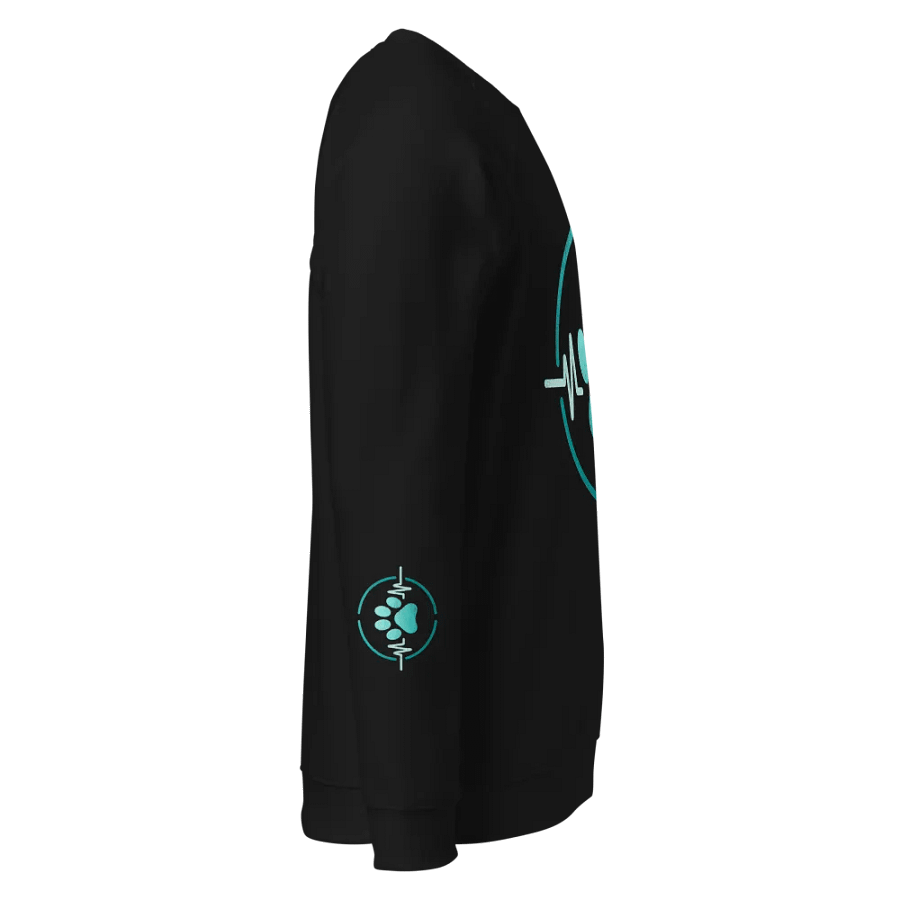 Pawsitive Heartbeat Organic Sweatshirt product image (9)