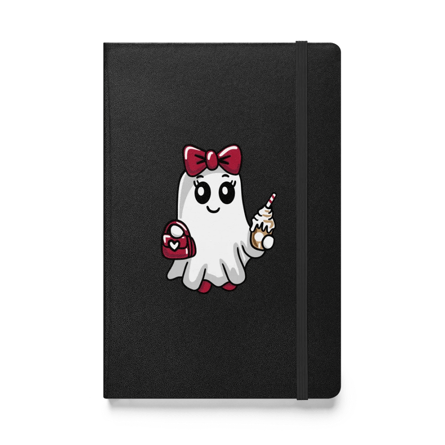 Stylish Ghost Hardcover Bound Lined Notebook product image (1)