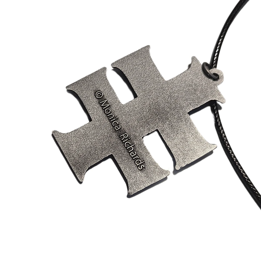 Annwyn Cross Necklace on cord product image (3)