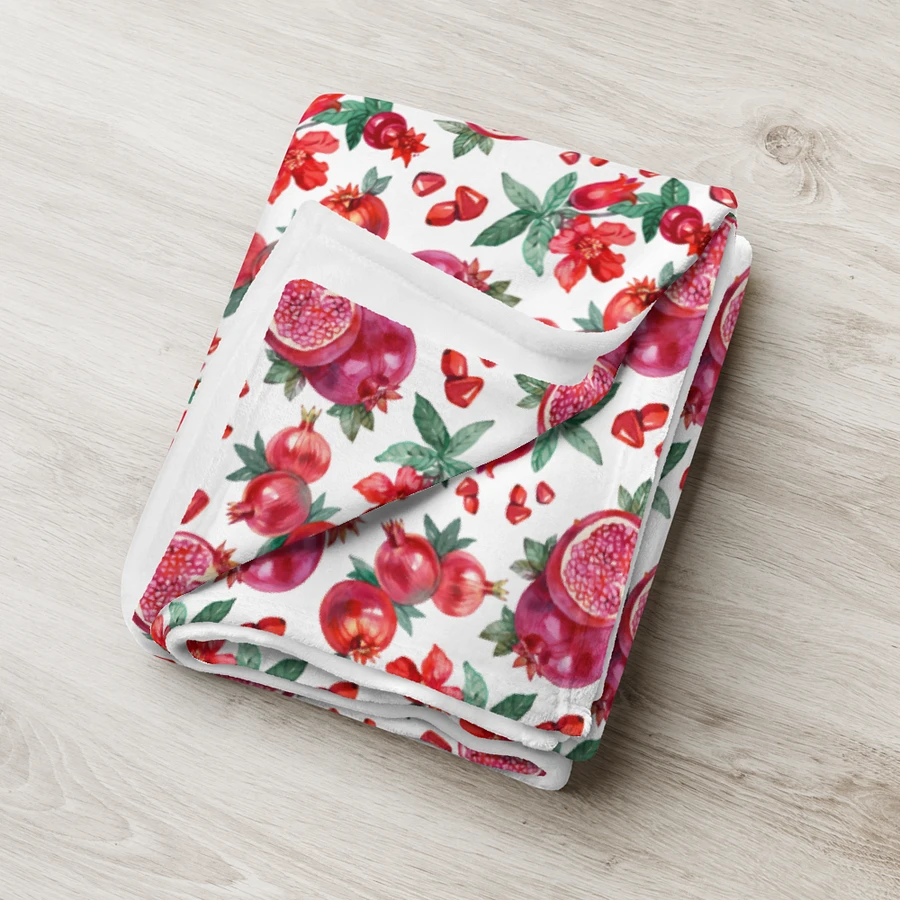 Pomegranate Pattern Blanket for Rosh Hashanah product image (9)