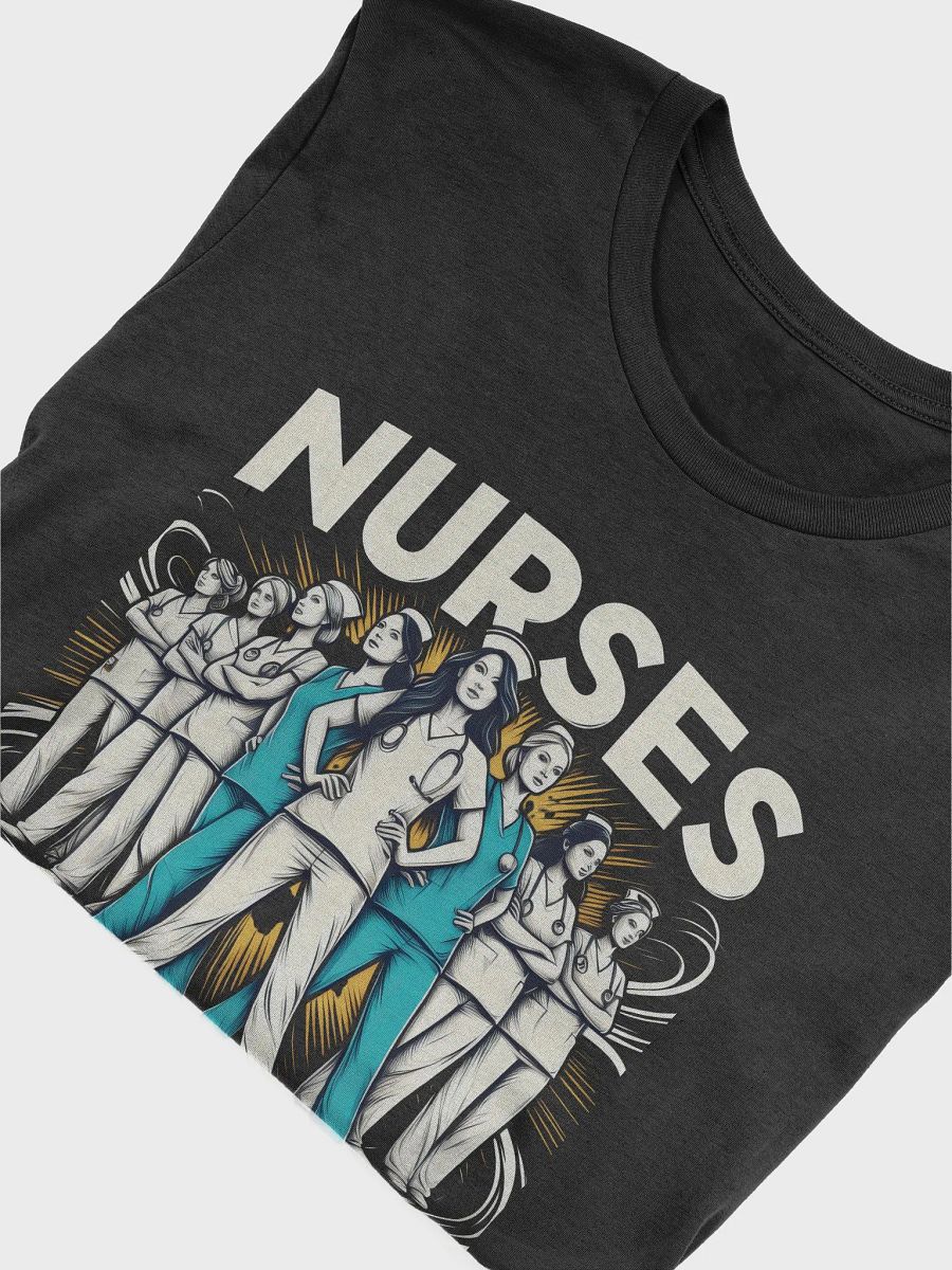 Heroes in Scrubs Nurse Illustration T-Shirt product image (49)