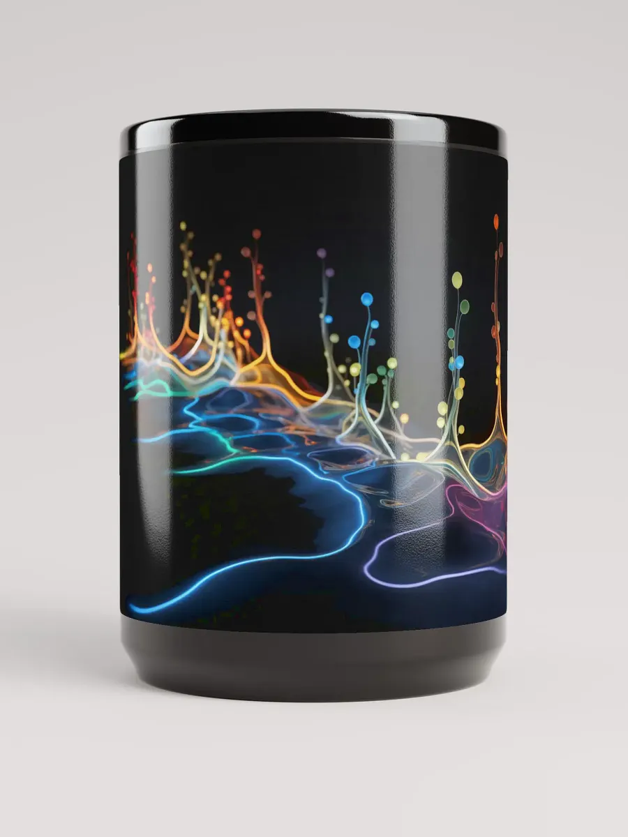 Energizing Wave Black Mug product image (1)