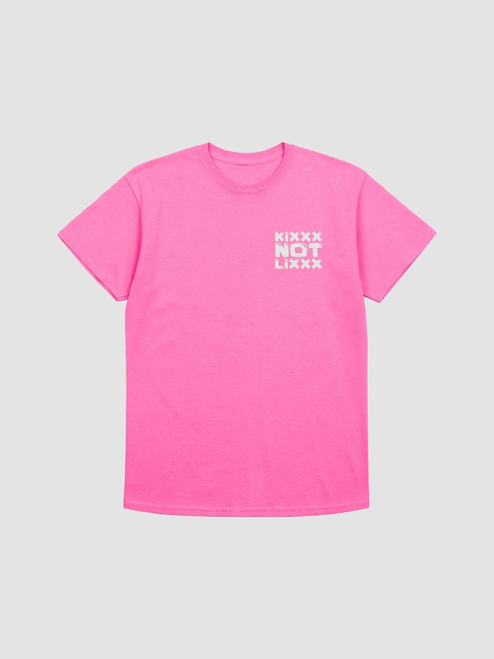 White KixxxNotLixxx Square Logo - T-Shirt product image (1)