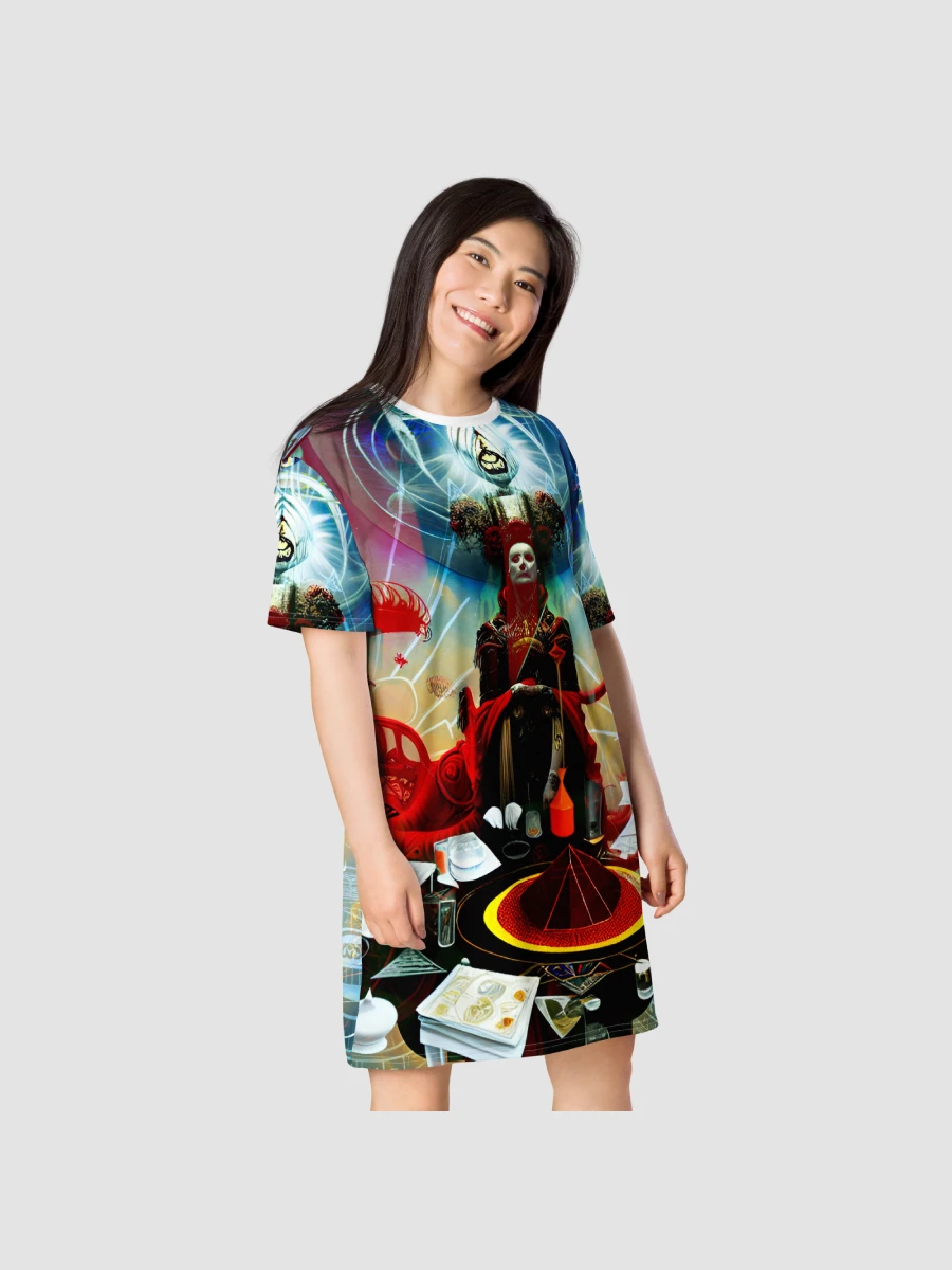 THE LONELY ALCHEMIST // ALL-OVER PRINT T-SHIRT DRESS product image (3)