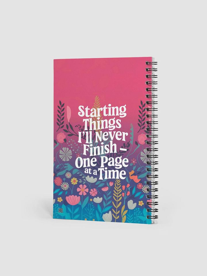 Starting Things I will Never Finish Notebook product image (2)