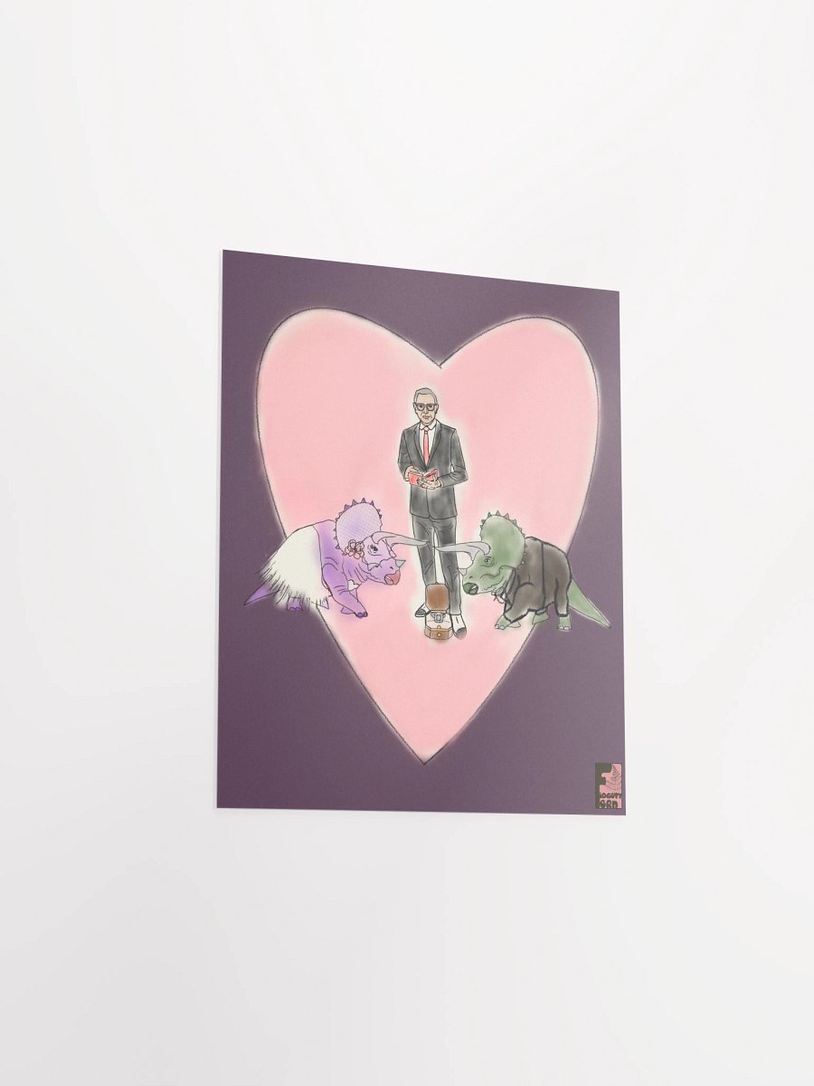 "Jurassic Park Wedding" Poster Print product image (3)