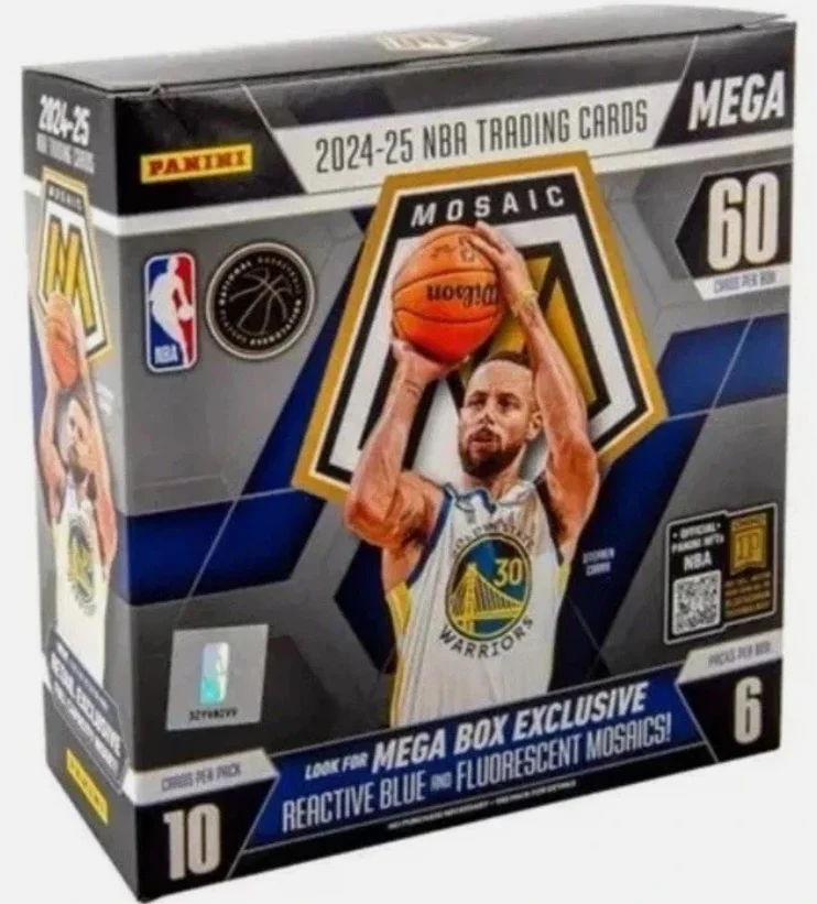 HST YOUTUBE PYT - (FULL CASE) 20 Mega Boxes 2024-25 Mosaic Basketball product image (1)