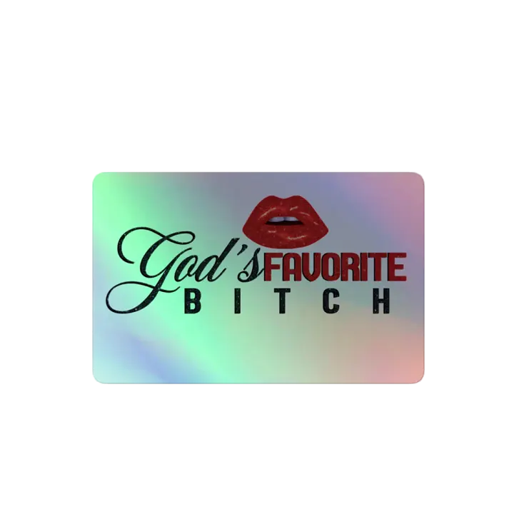 GOD'S FAVORITE STICKER product image (2)