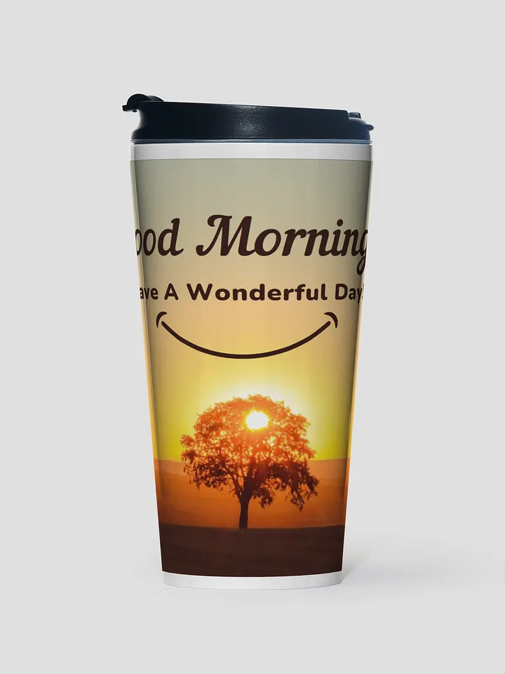 Smiling Sunrise Stainless Steel Travel Mug product image (1)