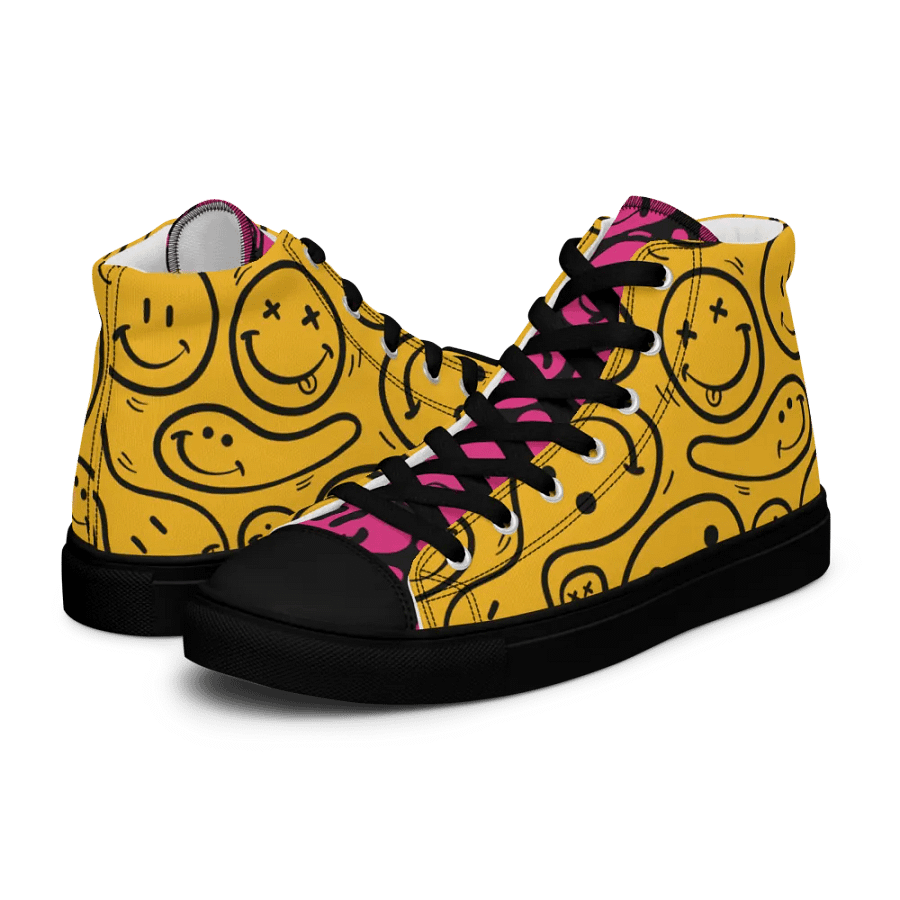 Women's High Top Canvas Shoes: 
