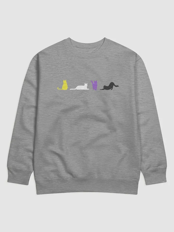 Nonbinary Pride Cats Long Sleeve product image (5)