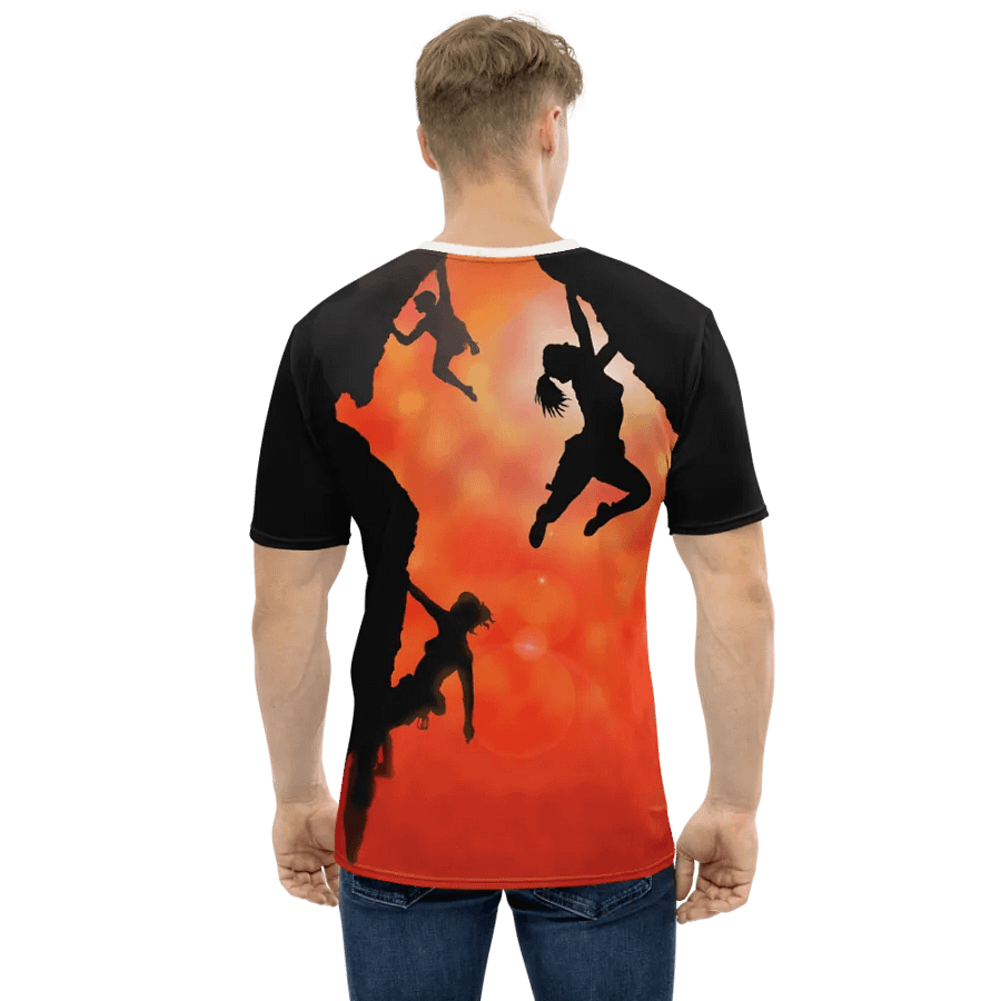 rock climbing in the sun t shirt product image (1)