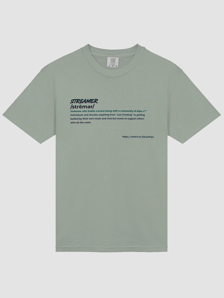 Streamer Definition T-Shirt product image (3)