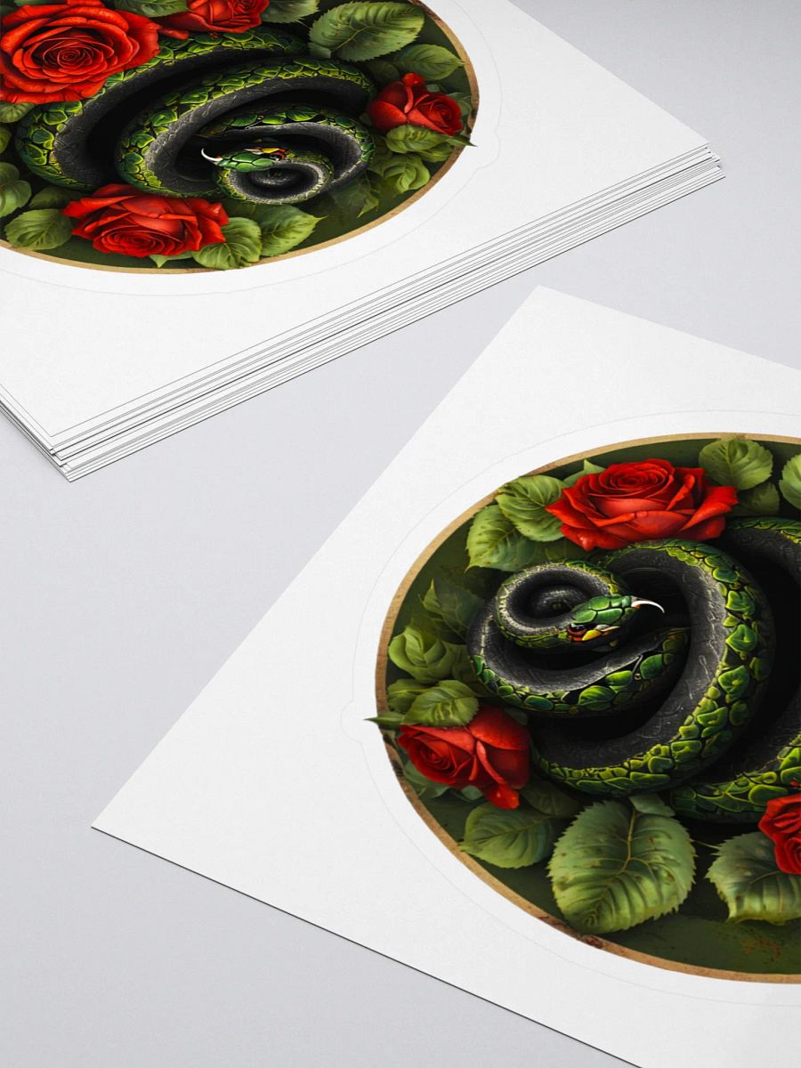 Enchanted Serpent Kiss Cut Stickers product image (4)