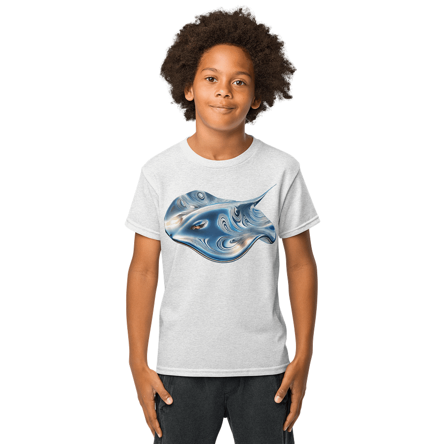 Liquid Metal Stingray Youth Shirt (color choice) product image (8)